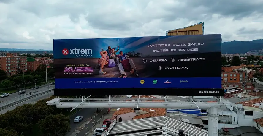 Tipos de vallas publicitarias Valla publicitaria