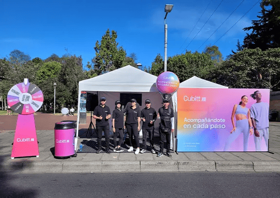 Activación BTL en la calle Cubitt