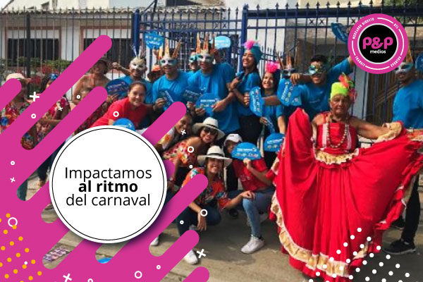 grupo folclorico en barranquilla anunciando marcas Empieza a desarrollar tu estrategia de marketing estacional para publicitar durante el Carnaval de Barranquilla.