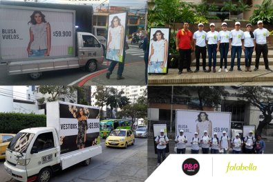 Activaciones Falabella con PYP Medios Conoce lo que se ha hecho en la activación de marca de Falabella | P&P Medios